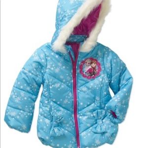 Disney frozen Elsa & Anna winter jacket